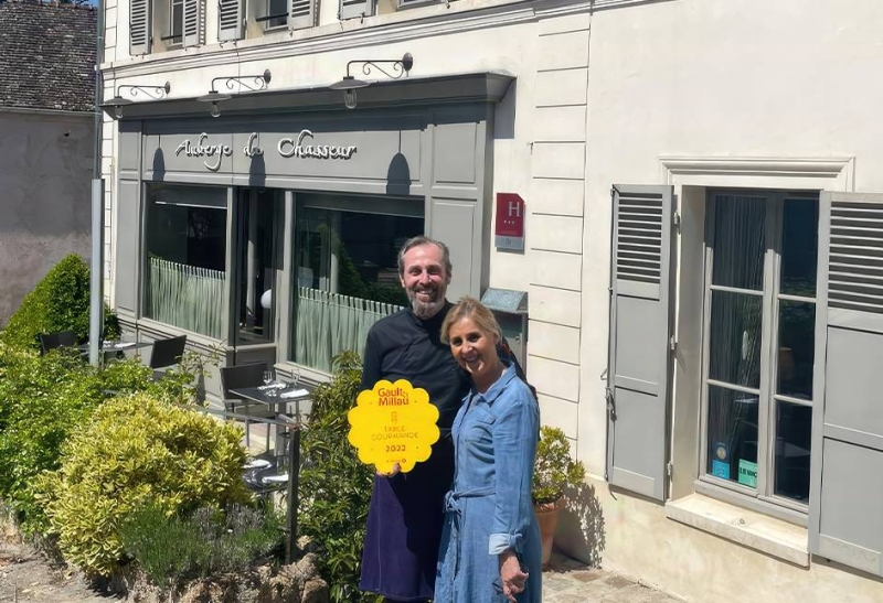 Le restaurant - Auberge du Chasseur - Grosrouvre - restaurant Semi-gastronomique GROSROUVRE